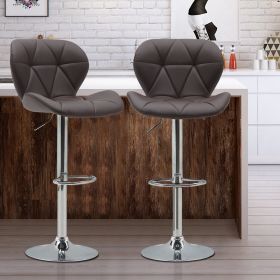 Bar Chair Scandinavian Design; Swivel Lift; Suitable for Dining and Kitchen Bar Chairs (2 Pieces)