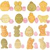 3D Cookie Cutters for Baking, 16 PCS Biscuit Fondant Cookie Cutter Set for Kids