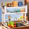 JoybosÃ‚Â® Dish Rack Over The Sink with Cutlery Drainer