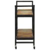 Kitchen Trolley 34.2"x14.2"x31.9" Solid Reclaimed Wood