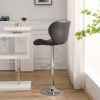 Bar Chair Scandinavian Design; Swivel Lift; Suitable for Dining and Kitchen Bar Chairs (2 Pieces)
