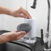 Kitchen Sink Countertop Organizer Multifunctional Cleaning Utensils-Dish Soap Dispenser Sponge Holder For Sink (only pick up)