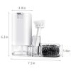 Kitchen Sink Countertop Organizer Multifunctional Cleaning Utensils-Dish Soap Dispenser Sponge Holder For Sink (only pick up)