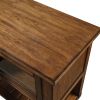 Kitchen Cart Distressed Chestnut