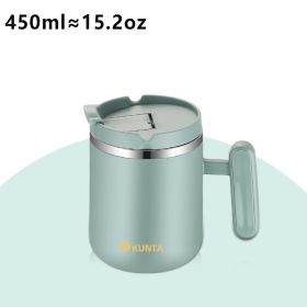 1pc; 304 Stainless Steel Insulation Cup; Large Capacity Water Cup (Color: green)